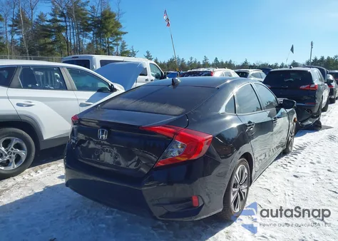 2016 Honda Civic Ex-T from USA, damaged, VIN 19XFC1F32GE030899